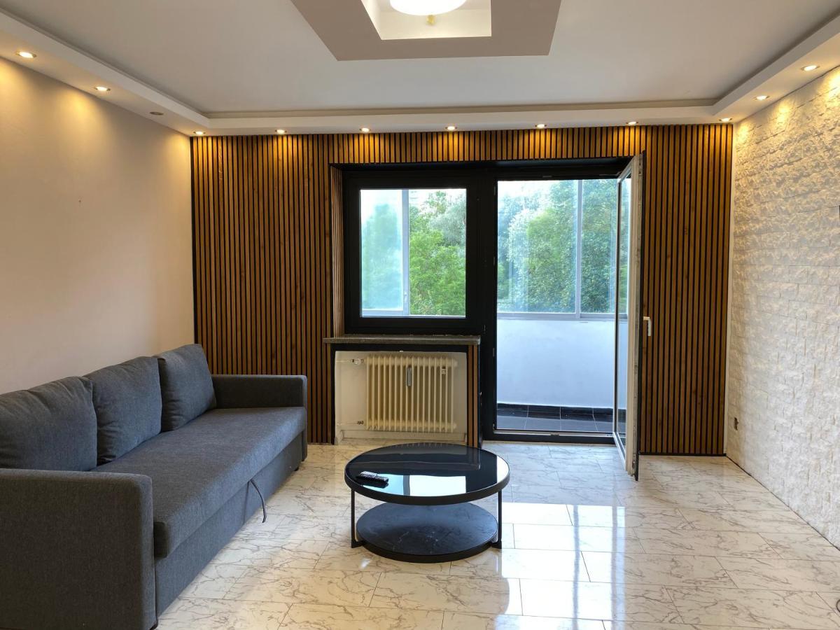 4 Zw M. Blick V. Balkon Auf Lech Augsburg Exterior foto